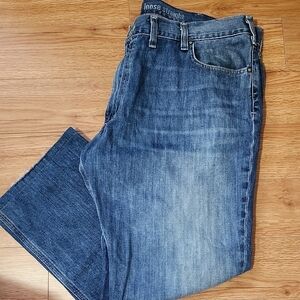 Carhartt Men's Dark Blue Straight Jeans